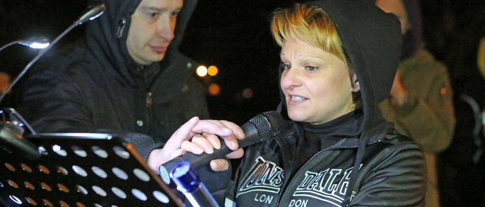 "Juden der Neuzeit": Gegen Daniela Weirich von Pogida wird nun ermittelt. Auch gegen Christian Müller läuft derzeit ein Verfahren wegen des Verdachts auf Volksverhetzung.