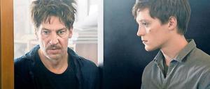 Rollenwechsel. Simon (Jonas Nay, rechts) übernimmt in der Familie immer mehr die Aufgaben seines Vaters (Tobias Moretti).