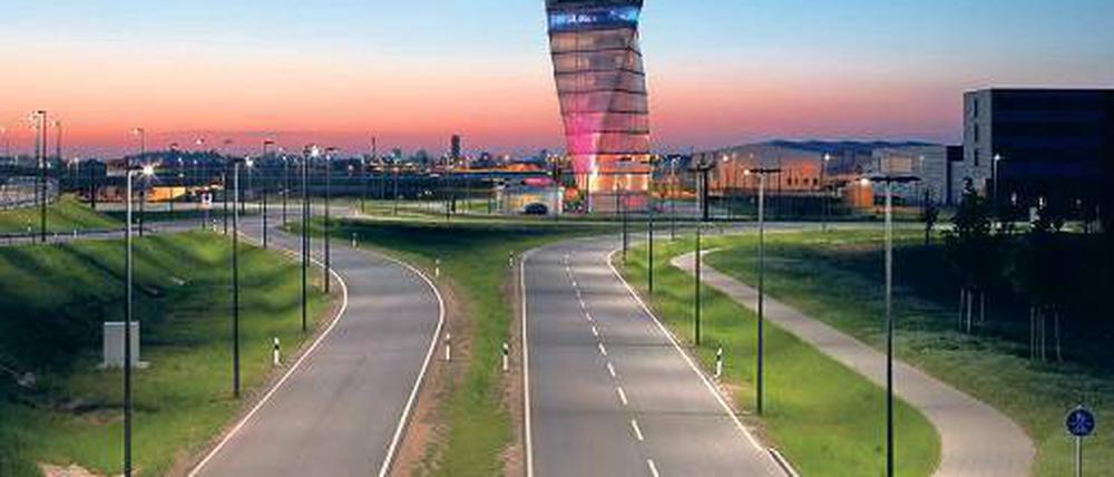 Fliegt schon was? Seit 2008 dokumentierte eine Kamera den Baufortschritt am Flughafen BER. Jetzt ist sie offline.