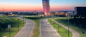 Fliegt schon was? Seit 2008 dokumentierte eine Kamera den Baufortschritt am Flughafen BER. Jetzt ist sie offline.