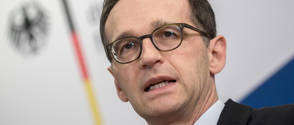 Bundesjustizminister Heiko Maas (SPD).