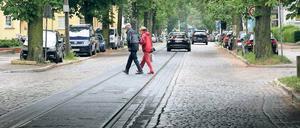 Behutsame Sanierung. Bei einer Instandsetzung der Kastanienallee sollen Bäume und Pflaster geschont werden. Noch fehlt für eine Sanierung allerdings das Geld.