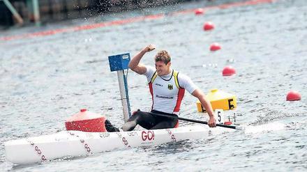 Schnell, schneller, Sebastian Brendel. Der Potsdamer fuhr im Canadier-Einer über 1000 Meter die beste Zeit in der Geschichte des Kanu-Rennsports.