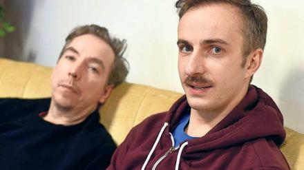 „Fest &amp; Flauschig“: Olli Schulz (links) und Jan Böhmermann.