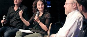 Visionen für Deutschland. Esra Kücül und Wolfgang Thierse.