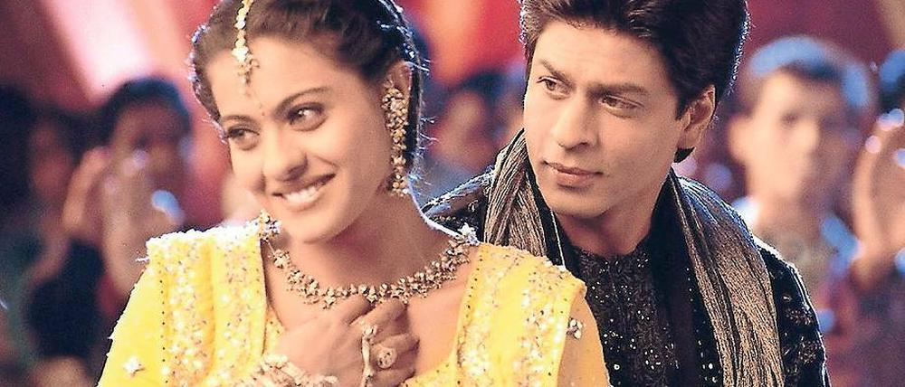Großes Kino: Kajol (l.) und Shah Rukh Khan in „Kabhi Khushi Kabhie Gham“.