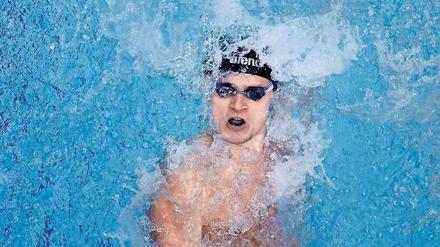 Normknacker. Christian Diener erfüllte die Vorgaben über 200 Meter Rücken.