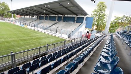 Das Karl-Liebknecht-Stadion. Vieleicht etwa klein für Hertha, aber vielleicht ist woanders in der Stadt noch Platz.
