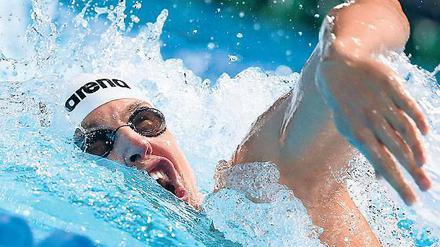 Nach Rio kraulen. Yannick Lebherz peilt einen Olympia-Staffelstart an.