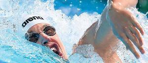 Nach Rio kraulen. Yannick Lebherz peilt einen Olympia-Staffelstart an.