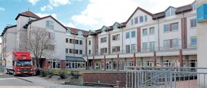 Bedroht: Der Verwaltungsstandort des Kreises am Werderaner Gutshof.