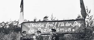 Zwangsarbeit für den Sozialismus. Auch in der DDR wurden politische Häftlinge zur Arbeit herangezogen.