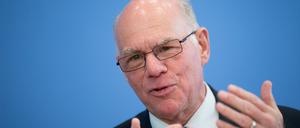Bundestagspräsident Norbert Lammert (CDU) hält an der Uni Potsdam einen Vortrag.