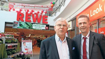 Familien-Betrieb. Siegfried Grube (l.) und Sohn Thomas Grube (r.).