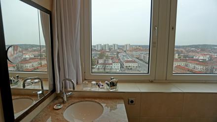Die Zimmer im Hotel Mercure entsprechen dem, was man als Städtereisender erwarten kann.