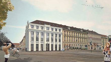 So soll die Alte Post in der Yorckstraße einmal aussehen.
