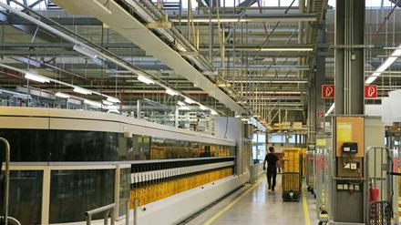 Im Briefverteilzentrum in Stahnsdorf wurde eingebrochen.