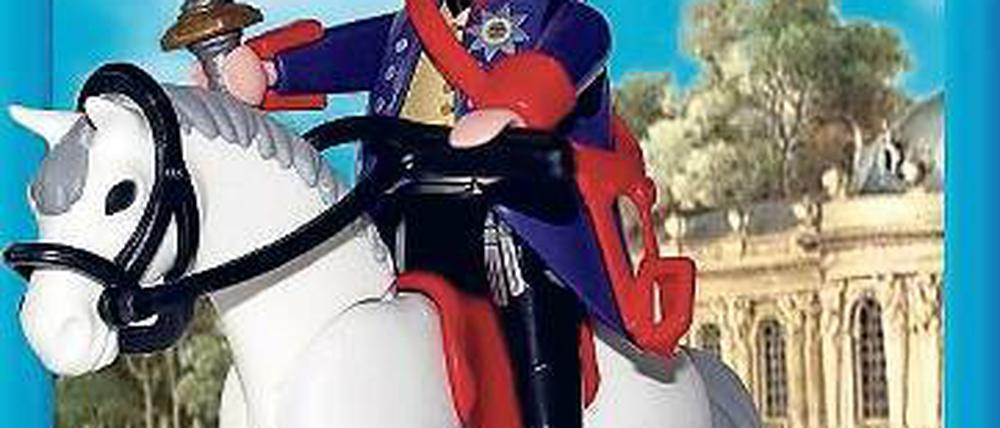 Kriegslüstern aber tierfreundlich. Auch in der Playmobil-Figur Friedrichs des Großen stecken all seine Facetten.