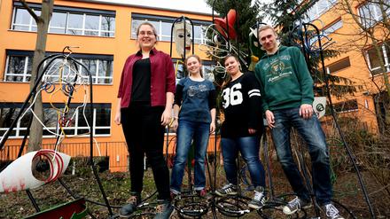 Mehrle Fuhr (l.) und das Führungsteam von "Konditoria".