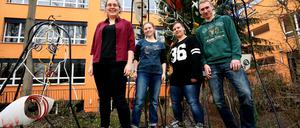 Mehrle Fuhr (l.) und das Führungsteam von "Konditoria".