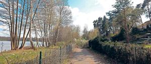 Am Ende des Wegs. Im Streit um ein freies Ufer am Groß Glienicker See gibt es zwar starken Willen auf allen Seiten – eine Öffnung im Diskurs ist aber nicht abzusehen.