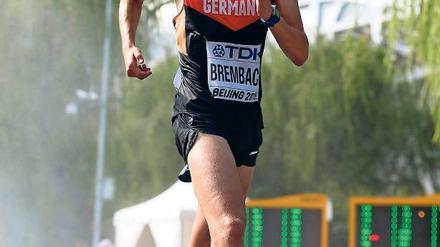In olympischer Richtung. Nils Brembach vor internationalem Härtetest.