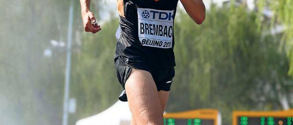 In olympischer Richtung. Nils Brembach vor internationalem Härtetest.