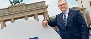 Entspannt. Innensenator Frank Henkel will Regierender Bürgermeister werden.