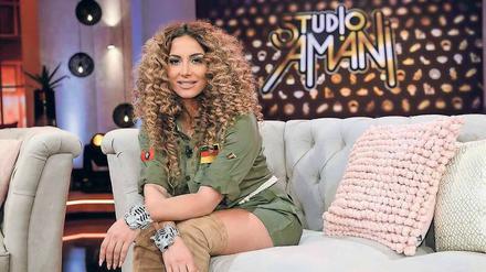Geboren in Teheran. Enissa Amani, 30, moderiert das „Studio Amani“ auf Pro7.