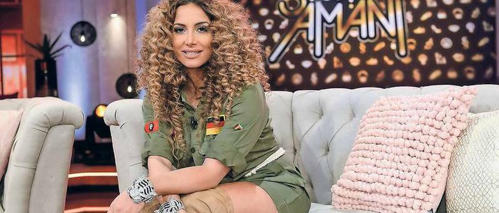 Geboren in Teheran. Enissa Amani, 30, moderiert das „Studio Amani“ auf Pro7.