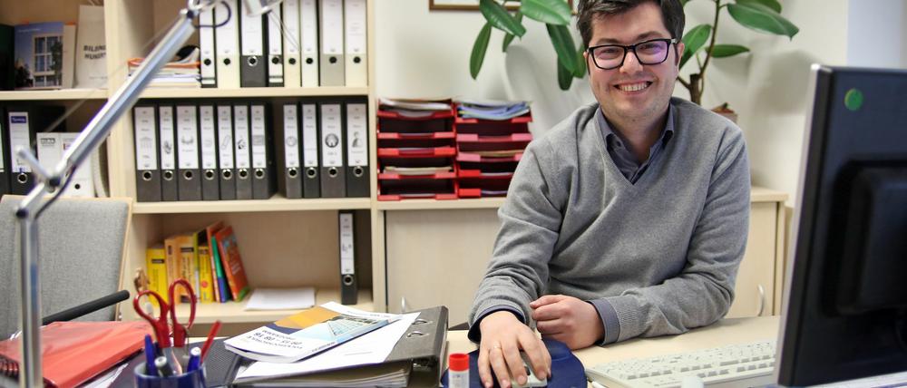 Weg vom Häkelkurs-Image. Unter anderem will Myrtan Xhyra auch die Internetseite der Volkshochschule neu gestalten – moderner, zeitgemäßer, ansprechender.