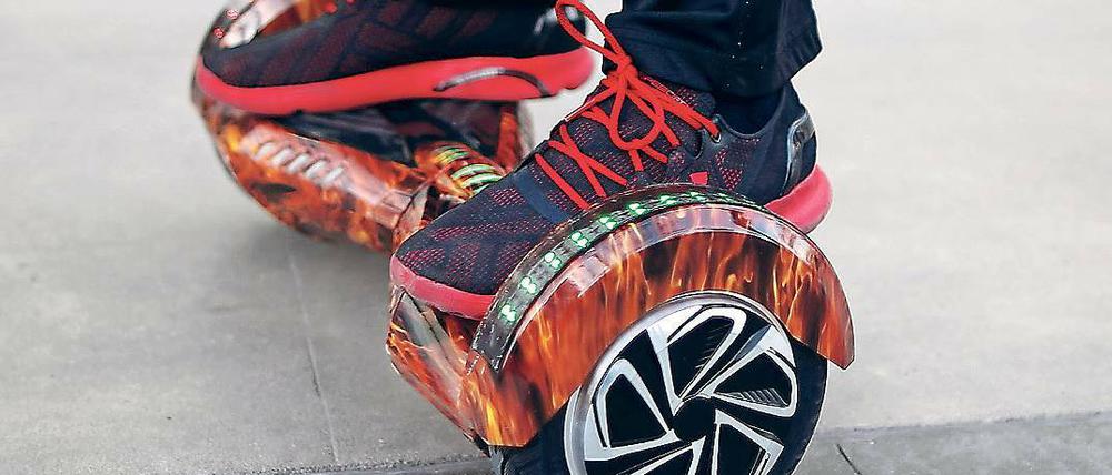 Gefährlich? Ein Hoverboard.