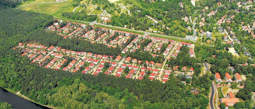 Wohnen und Arbeiten. Auf Kleinmachnows größter Industriebrache am Stahnsdorfer Damm sollen bis zu 270 neue Wohnungen entstehen. Auch ein Gewerbehof ist geplant.