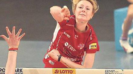 Kleines Formtief. Saskia Hippe spielte zuletzt nicht so stark wie gewohnt.