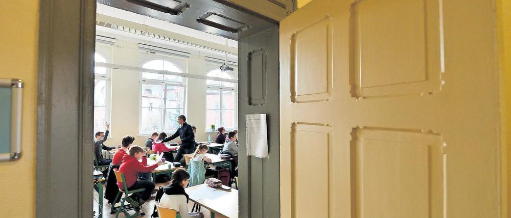 Wo gelernt wird. An Potsdams Schulen ist jeder Platz belegt. Neue Einrichtungen müssen gebaut werden.