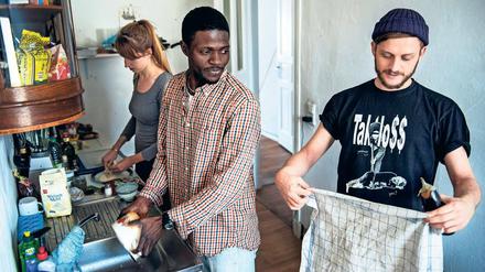 Die Initiative „Flüchtlinge Willkommen“ vermittelt nun auch in Potsdam Zimmer und Mitbewohner.