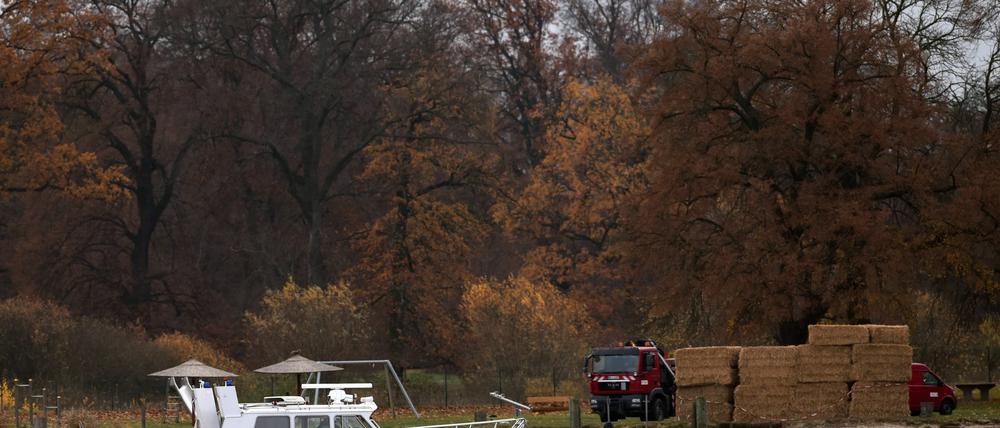 Am Strandbad Babelsberg wurde im November 2015 eine 250 Kilogramm schwere Weltkriegsbombe entschärft.
