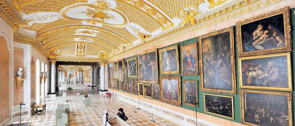 Die Bildergalerie im Potsdamer Park Sanssouci wird im kommenden Jahr für Besucherinne udn Besucher geschlossen.