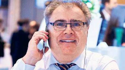 Hans-Joachim Allgaier bei der Arbeit.