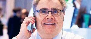 Hans-Joachim Allgaier bei der Arbeit.