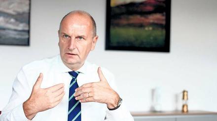Ohne Schnörkel. Brandenburgs Ministerpräsident Dietmar Woidke (SPD).