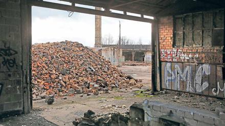 Endlich. Seit Ende Dezember laufen die Abrissarbeiten auf dem Teltomat-Gelände in Michendorf. Dort soll seit Jahrzehnten ein Ortszentrum entstehen.