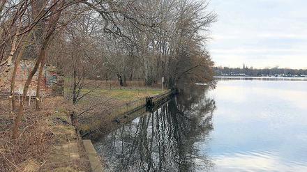 Ein Uferweg über das Gelände des Wasserwerks ist seit Jahren geplant, verzögert sich aber immer wieder. Nun stellt die Stadt einen Baubeginn erst ab 2019 in Aussicht.