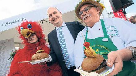 Ministerpräsident Dietmar Woidke zum 25. Geburtstag des Landes Brandenburg im September 2015 in Potsdam.