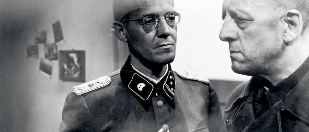 Klarer sehen. Um die historische Richtigkeit von „Nackt unter Wölfen“, hier mit Herbert Köfer, wurde viel gestritten.