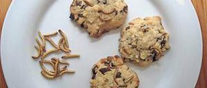 Da ist der Wurm drin. In Asien sind Mehlwurm-Kekse beliebt.