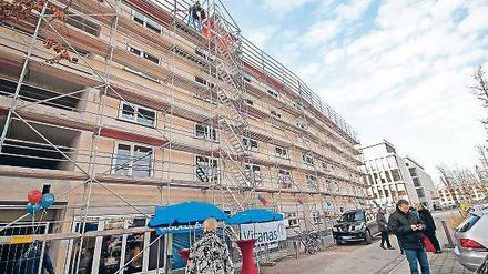 Ruhesitz. Ab Ende März kann ein Musterzimmer besichtigt werden.