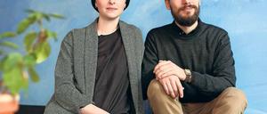 Lena Waldhoff und Alexander Hof, beide Studenten aus Potsdam, finden es unerträglich, dass allein im vergangenen Jahr über 3000 Menschen bei der Flucht über das Mittelmeer ums Leben kamen.