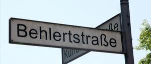Die Behlertstraße soll breiter werden.