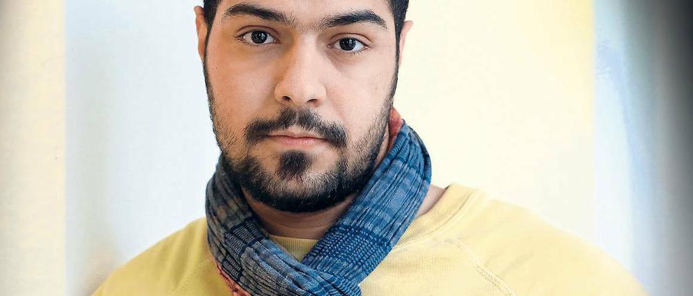 Seit drei Wochen ist der 23-jährige Mohammed Almasri als Praktikant in der PNN-Redaktion. Seine größte Baustelle ist weiterhin die deutsche Sprache.